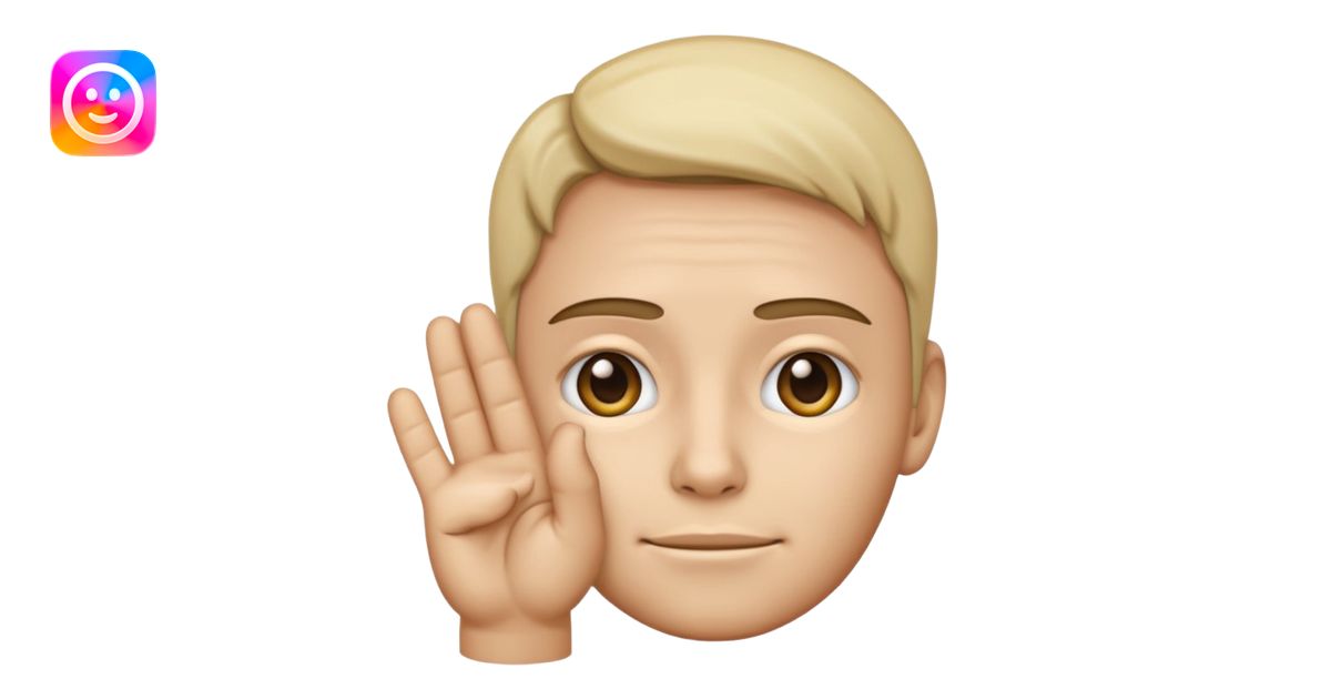 Simple old-style android emoji, but with a awkward emoji, mixed with a ...