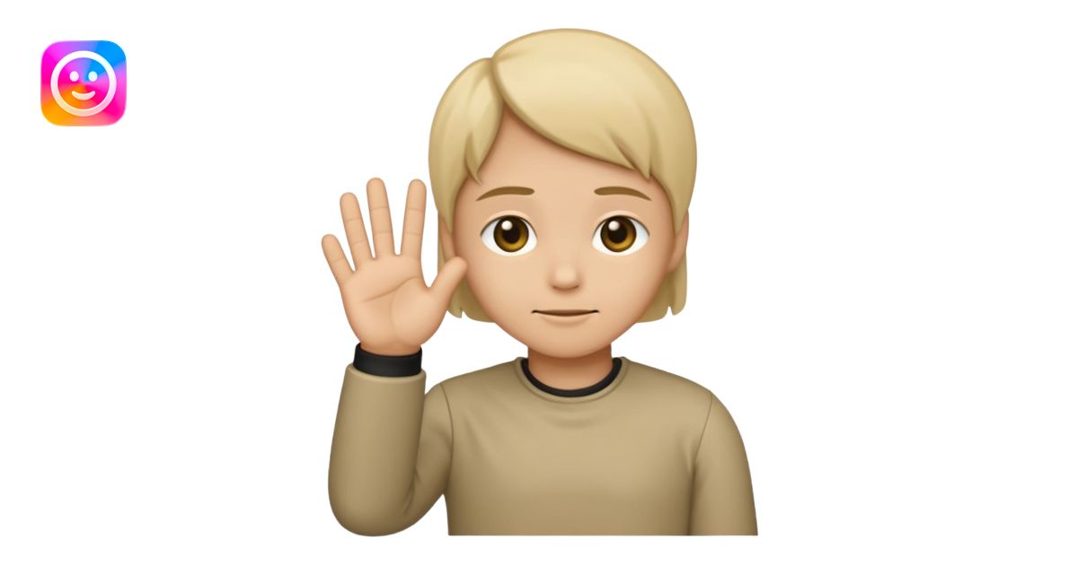 Simple old-style android emoji, but with a awkward emoji, mixed with a ...