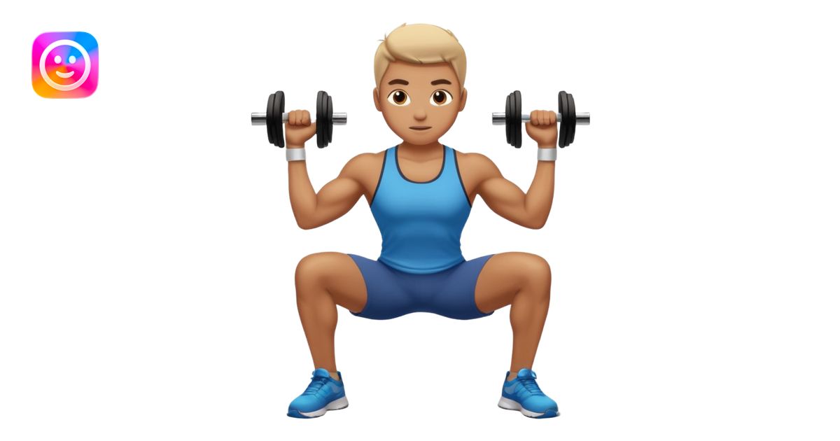 work out emoji | AI Emoji Generator