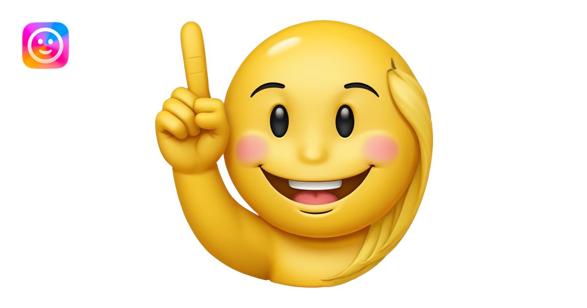 Smiley face with middle finger emoji | AI Emoji Generator