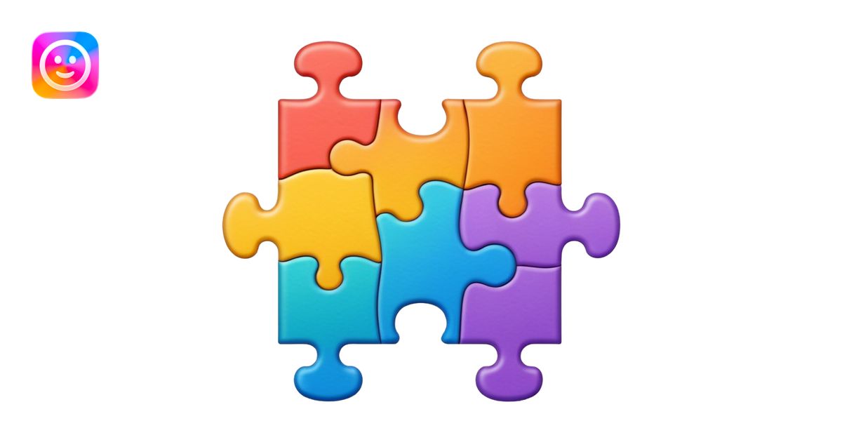 Puzzle Piece emoji | AI Emoji Generator