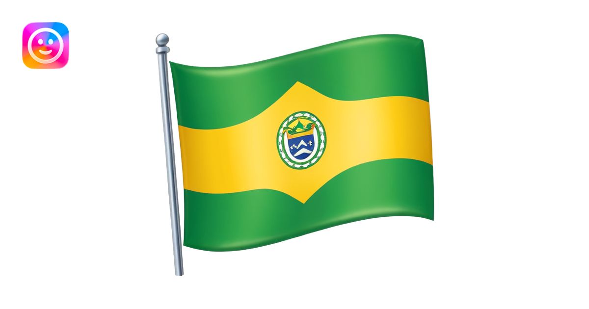 Crie um emoji da bandeira do Rio de Janeiro emoji | AI Emoji Generator