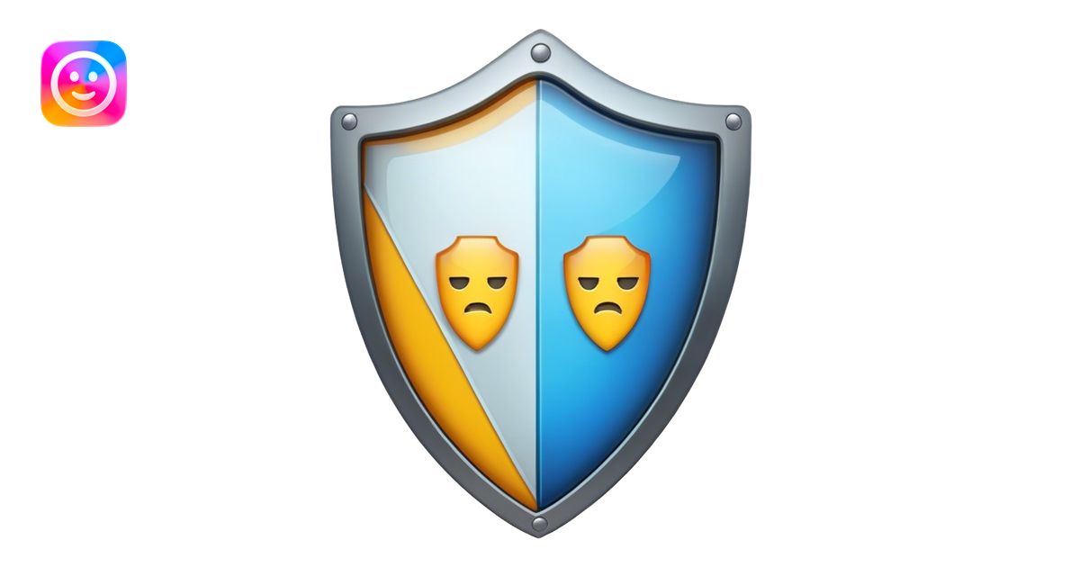 Cyber Security, Cyber Shield emoji | AI Emoji Generator