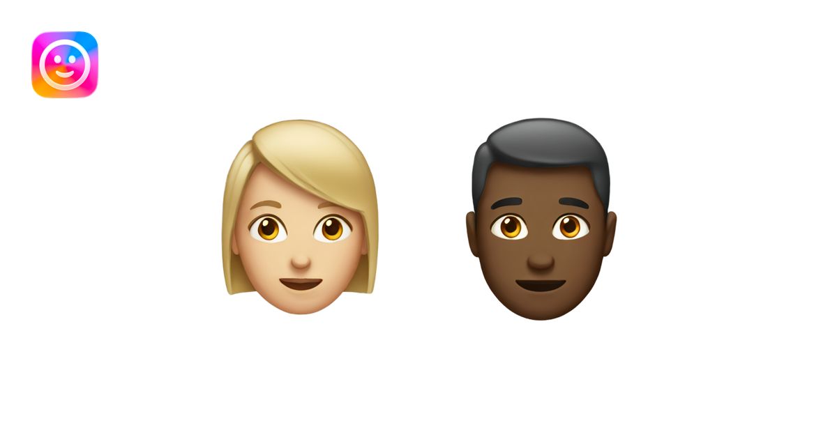Male and female emoji emoji | AI Emoji Generator