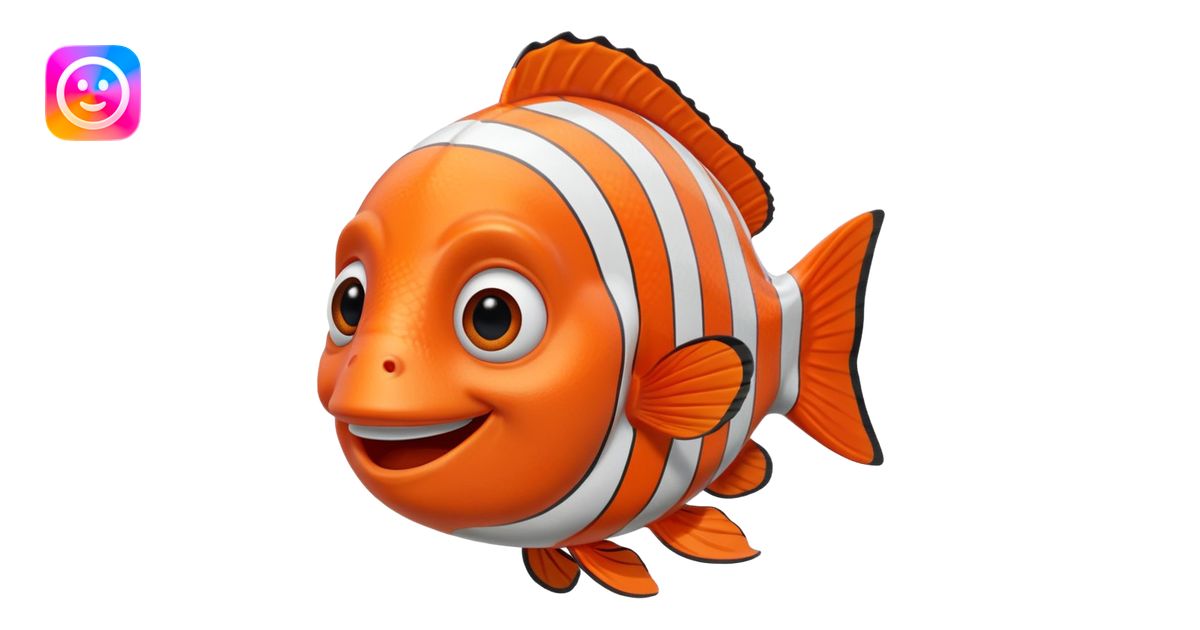 fish nemo emoji | AI Emoji Generator