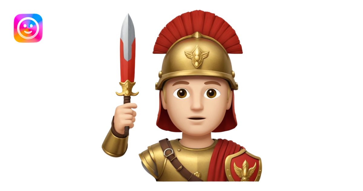 an ancient roman republic soldier doing a nazi salute emoji | AI Emoji ...