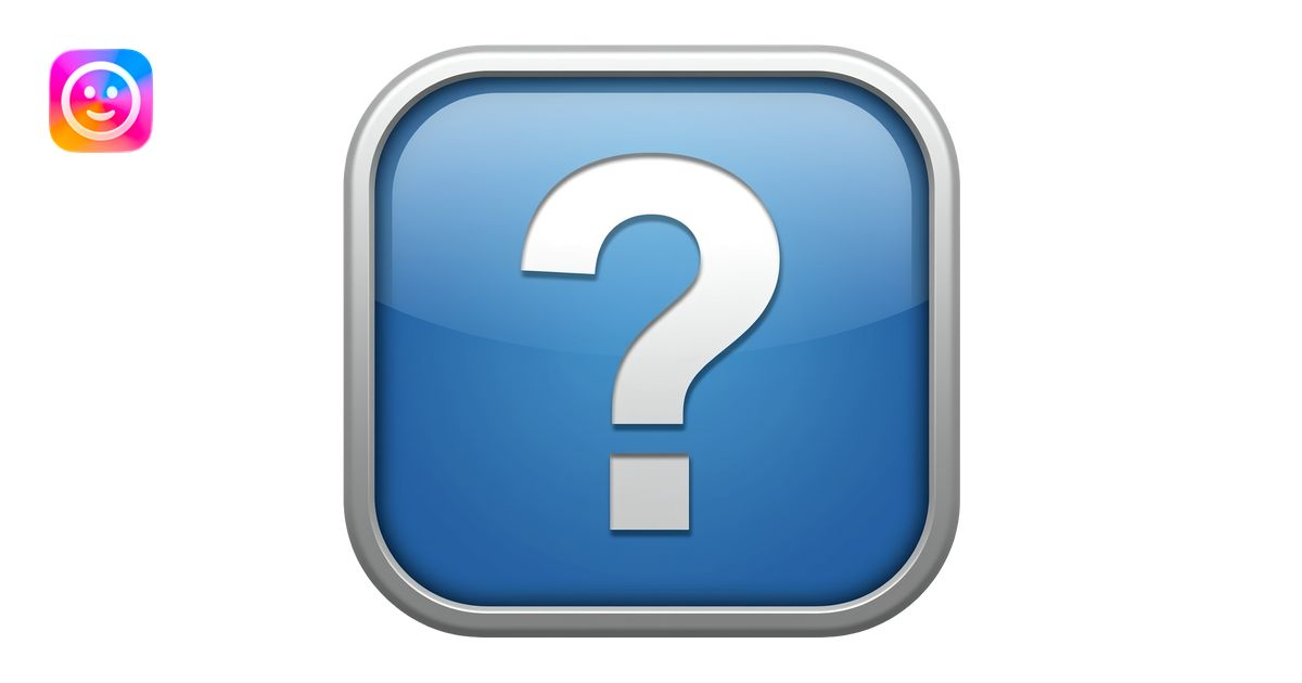 AI gemini question emoji | AI Emoji Generator