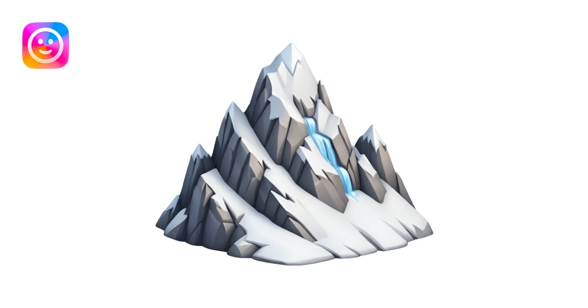 Mountain emoji | AI Emoji Generator