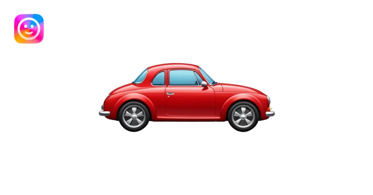 car emoji | AI Emoji Generator