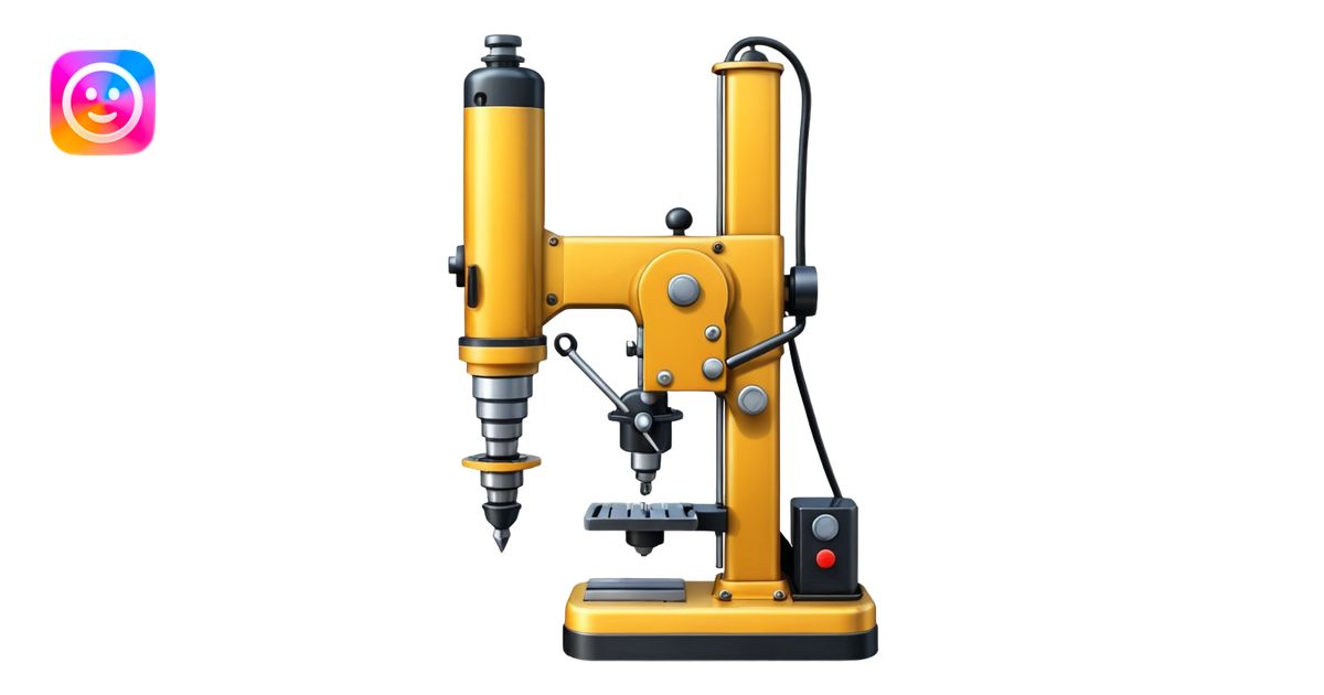 drilling machine emoji | AI Emoji Generator