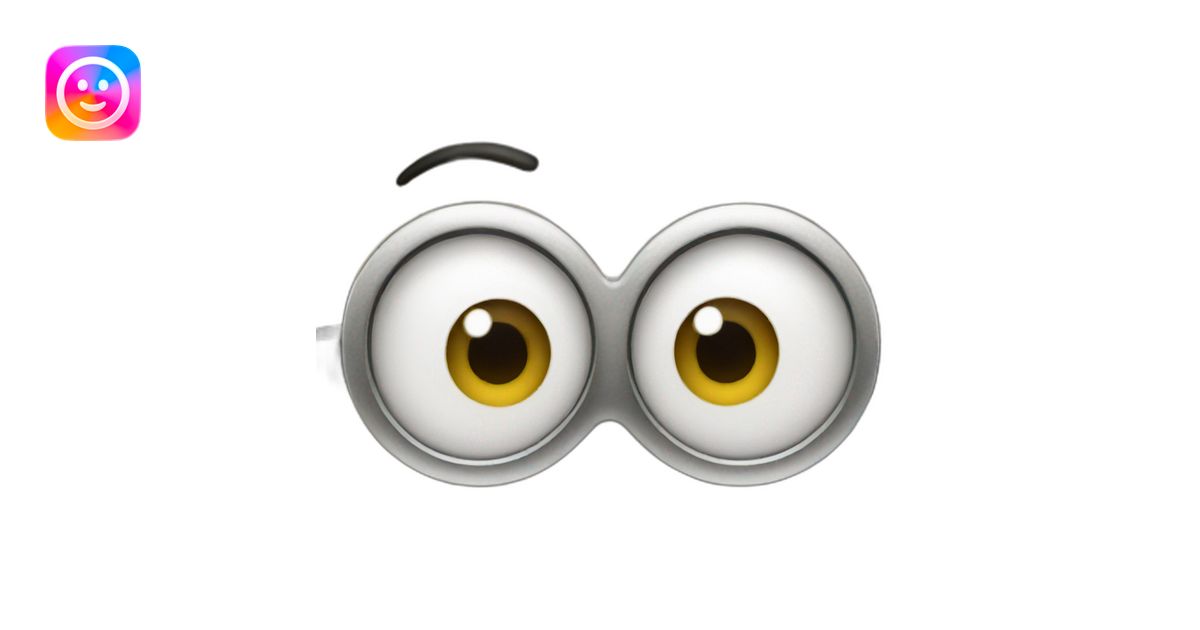 close up minion face emoji | AI Emoji Generator