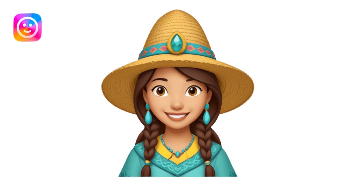 Disney raya with her salakot hat emoji | AI Emoji Generator