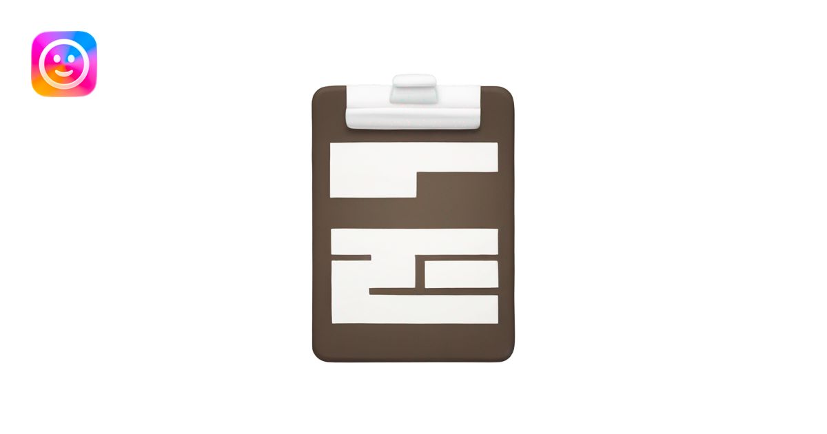 Create a minimal checklist emoji with YES/NO boxes. Use a minimalist ...