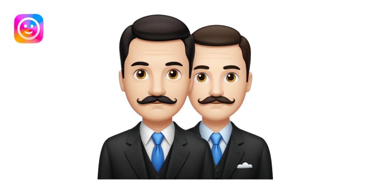 Hitler and mussolini emoji | AI Emoji Generator