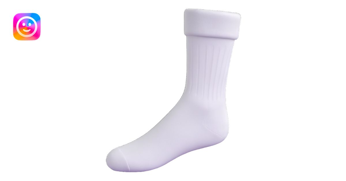 white socks emoji | AI Emoji Generator