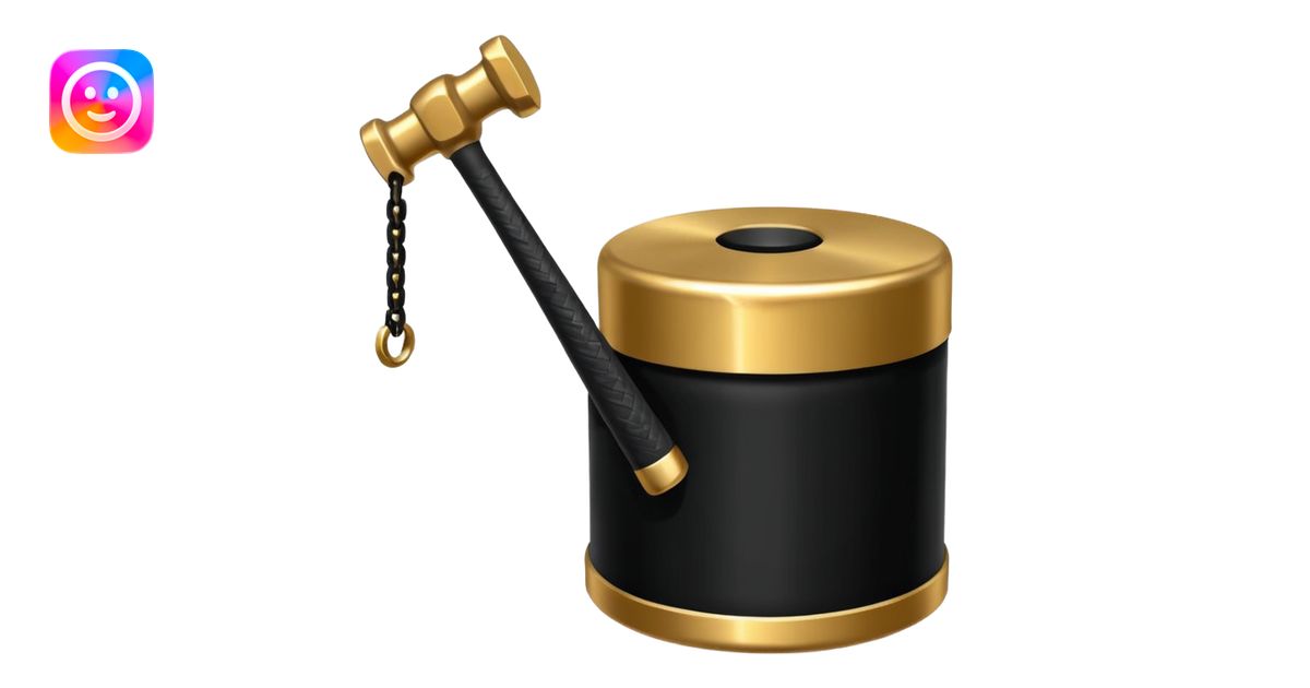 The hammer that hit the Kaaba emoji | AI Emoji Generator