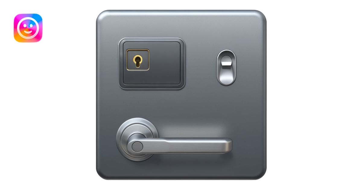 Electronic Door Lock System with card insert only screen no key hole ...