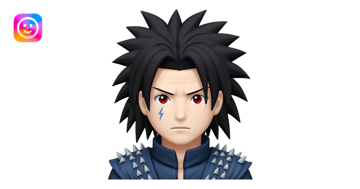 Madara Uchiha emoji | AI Emoji Generator