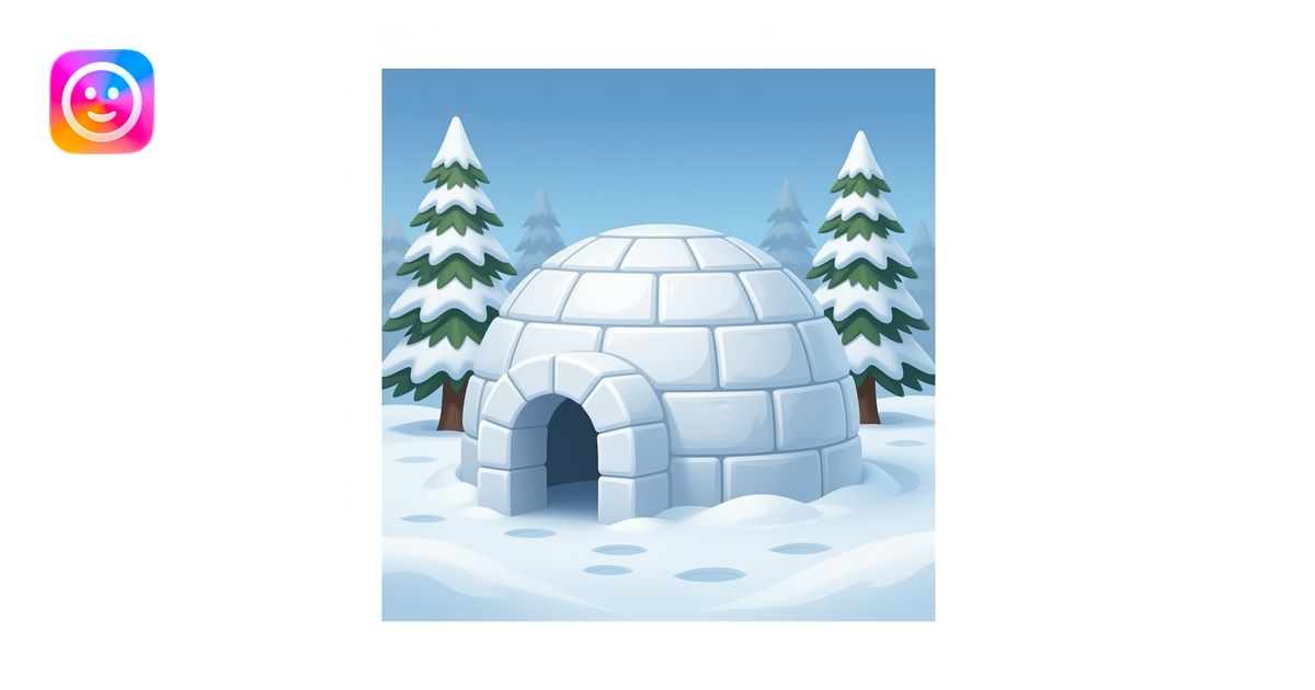 Igloo emoji | AI Emoji Generator