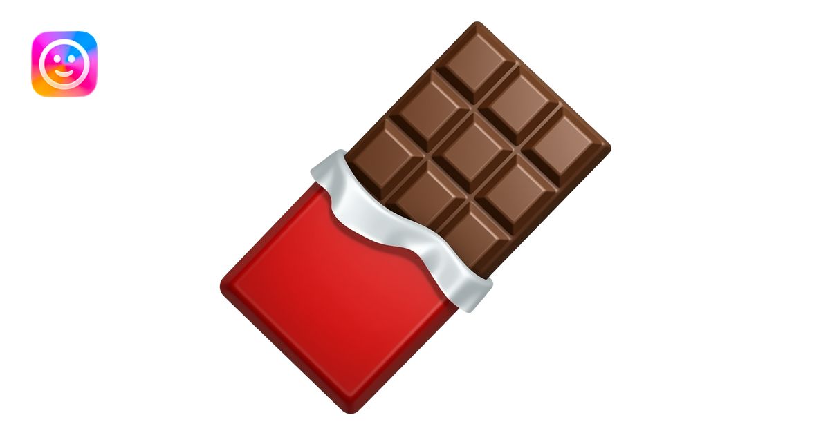 chocolate bar emoji | AI Emoji Generator