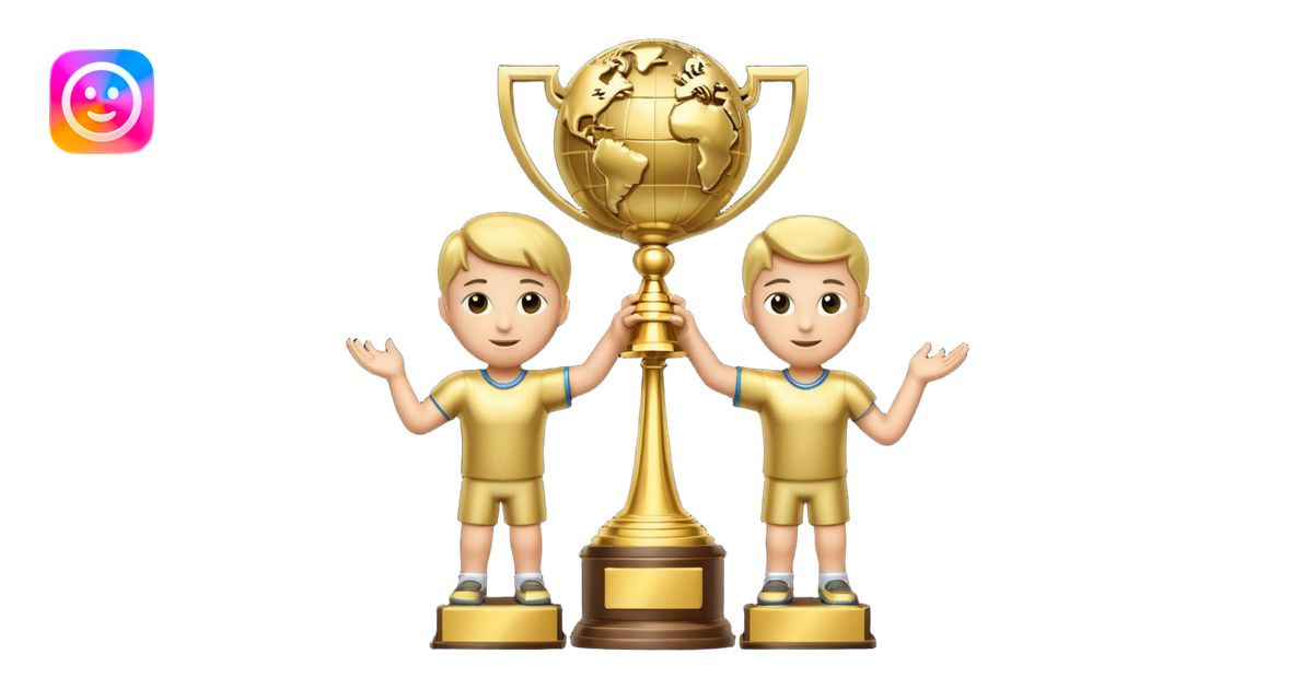 Create an airbnb category icon that looks like the world cup trophy ...