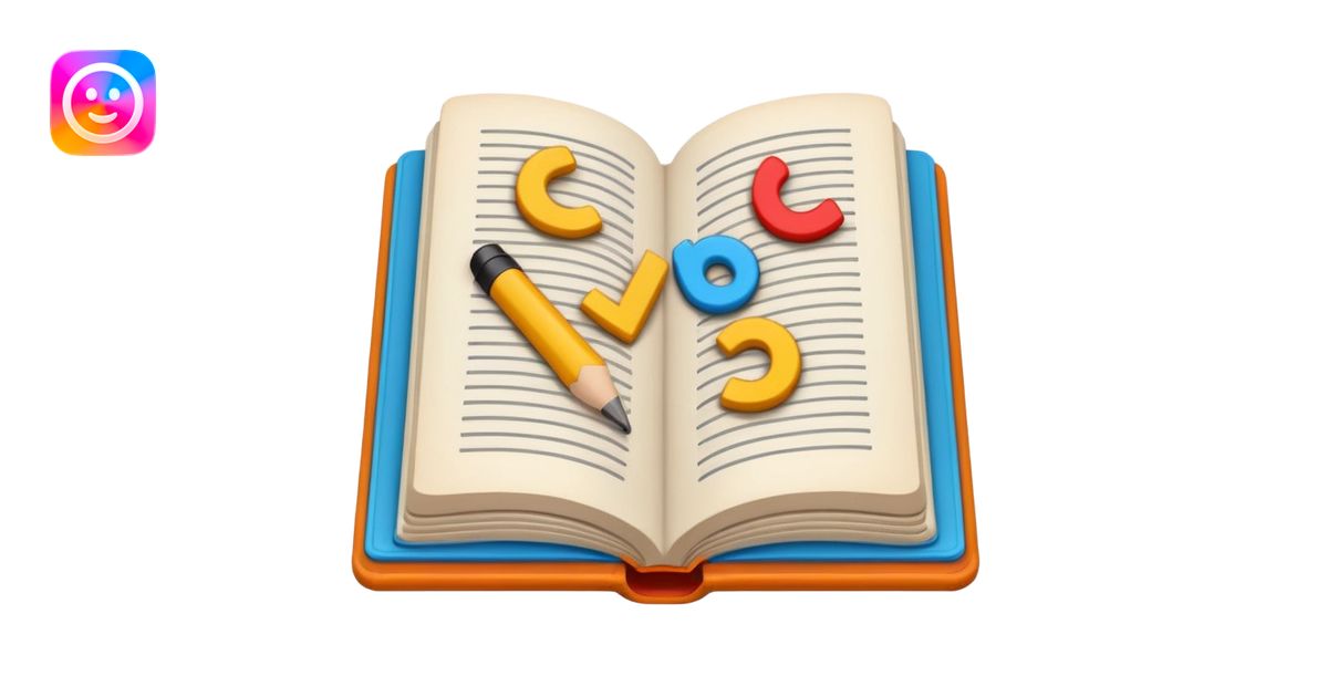 A minimalist emoji-style icon representing wordplay — symbolizing ...
