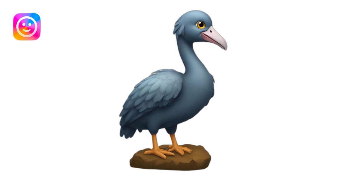 Dodo sur un chat emoji | AI Emoji Generator