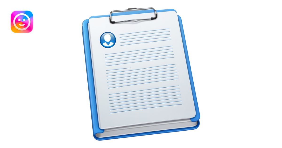 Office document emoji | AI Emoji Generator