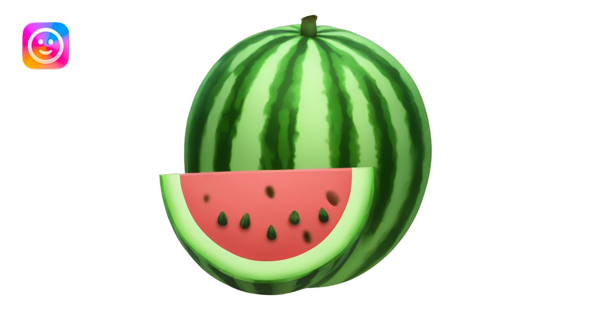 watermelon emoji | AI Emoji Generator