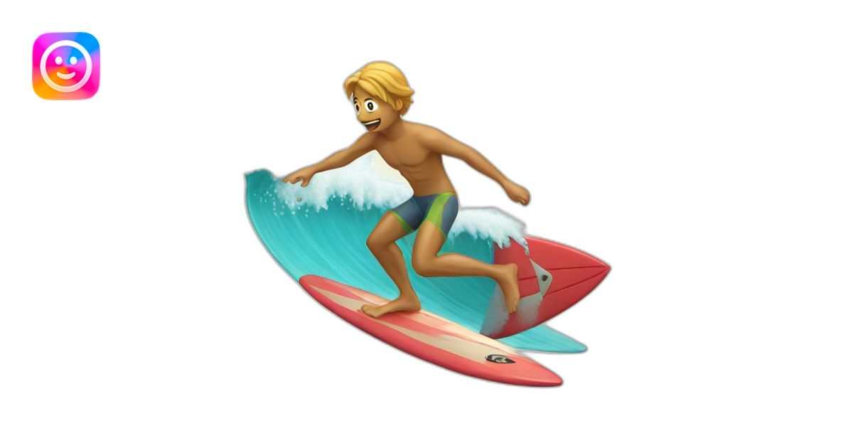 surf emoji | AI Emoji Generator
