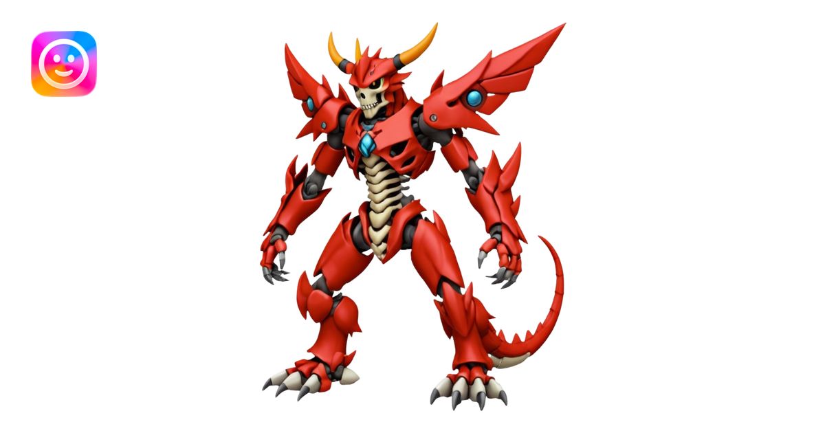 Digitigrade Cool Badass Skeletal Wargreymon-Guilmon-Pokémon-Digimon ...