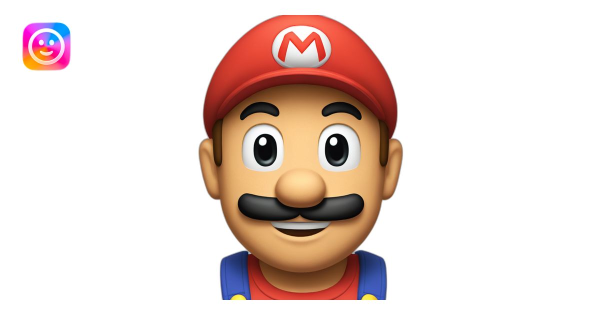 Filipino Super Mario emoji | AI Emoji Generator