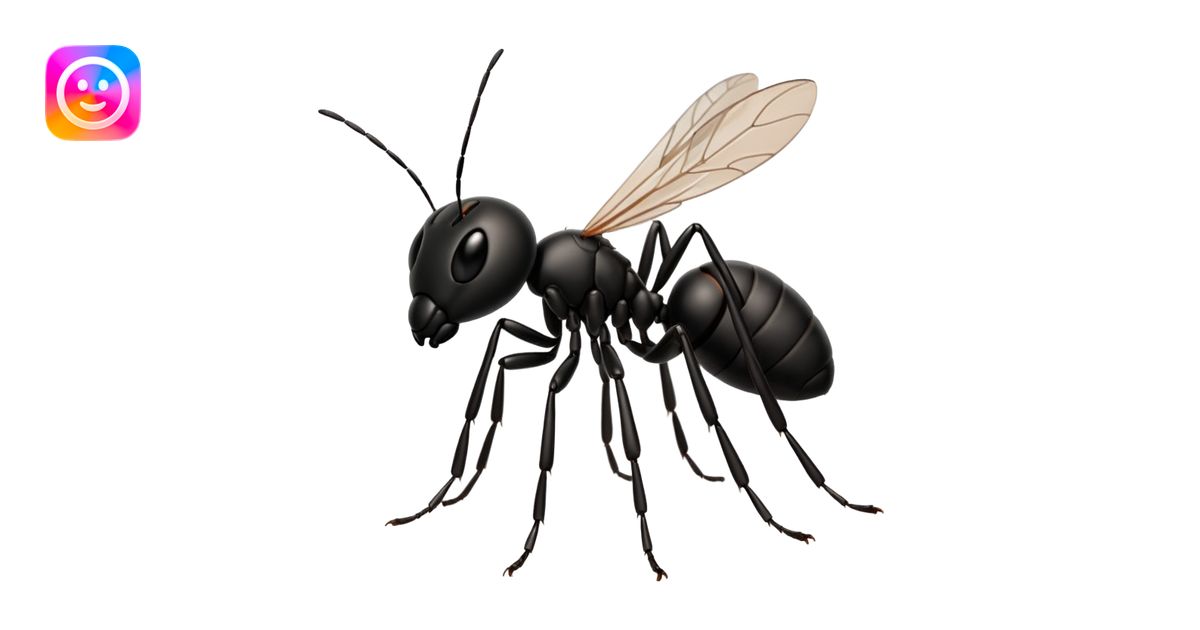 Ant emoji | AI Emoji Generator