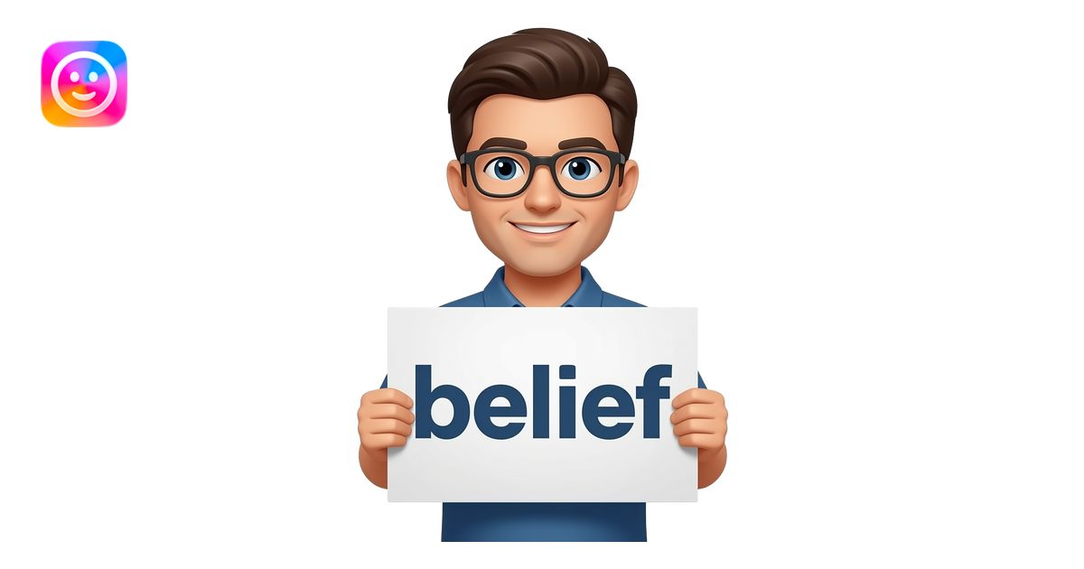 belief emoji | AI Emoji Generator