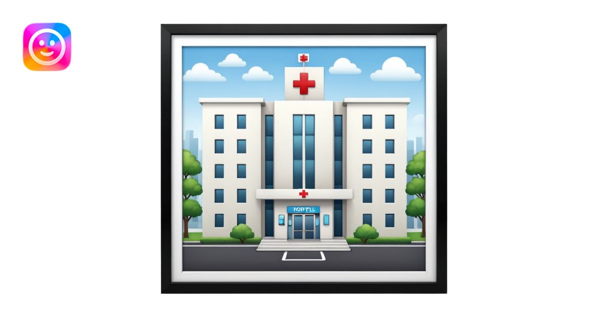 Hospital emoji | AI Emoji Generator