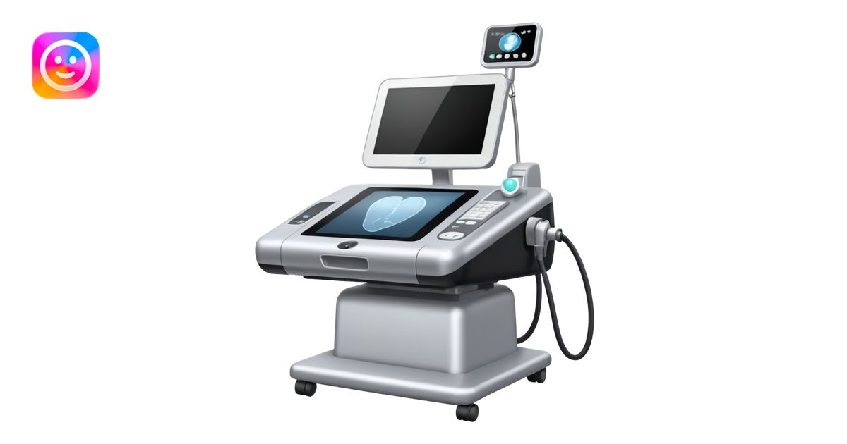 ultrasound machine system - large new emoji | AI Emoji Generator