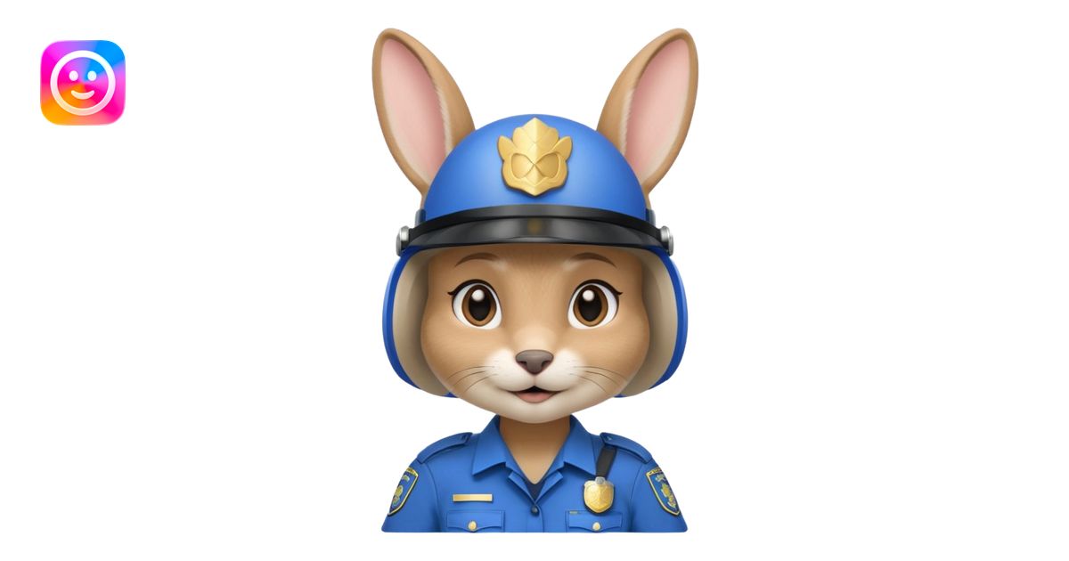 judy hopps, Rabbit police, blue uniform including helmet of uniform ...