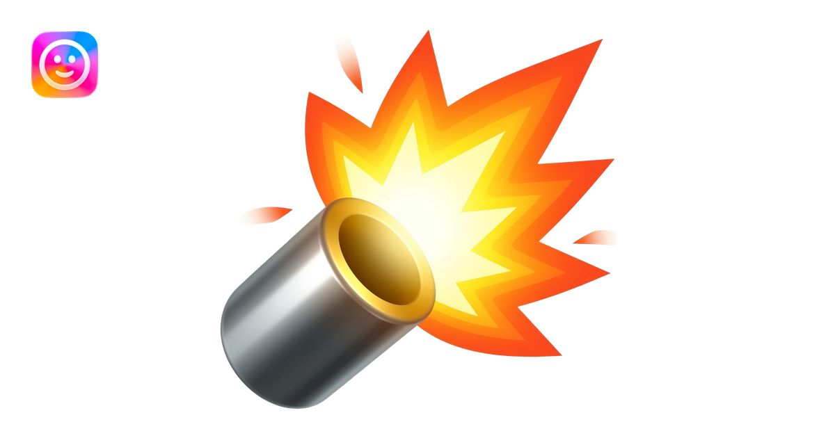 GUN SHOT emoji | AI Emoji Generator