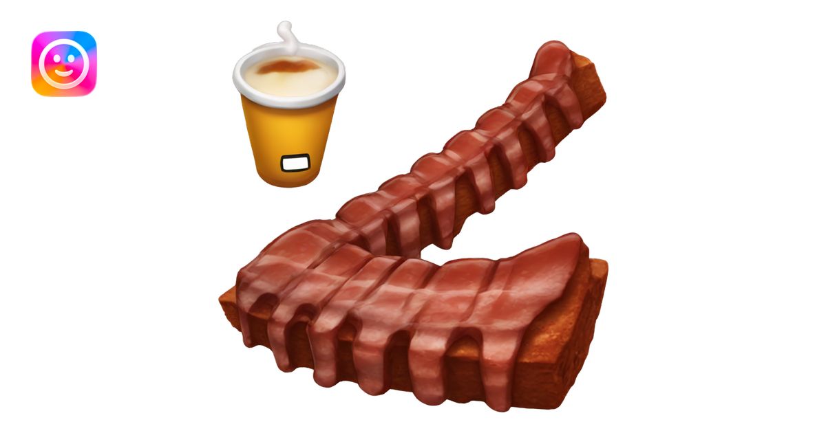 ribs with ketcup emoji | AI Emoji Generator