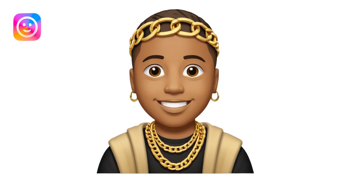Nas Rapper emoji | AI Emoji Generator