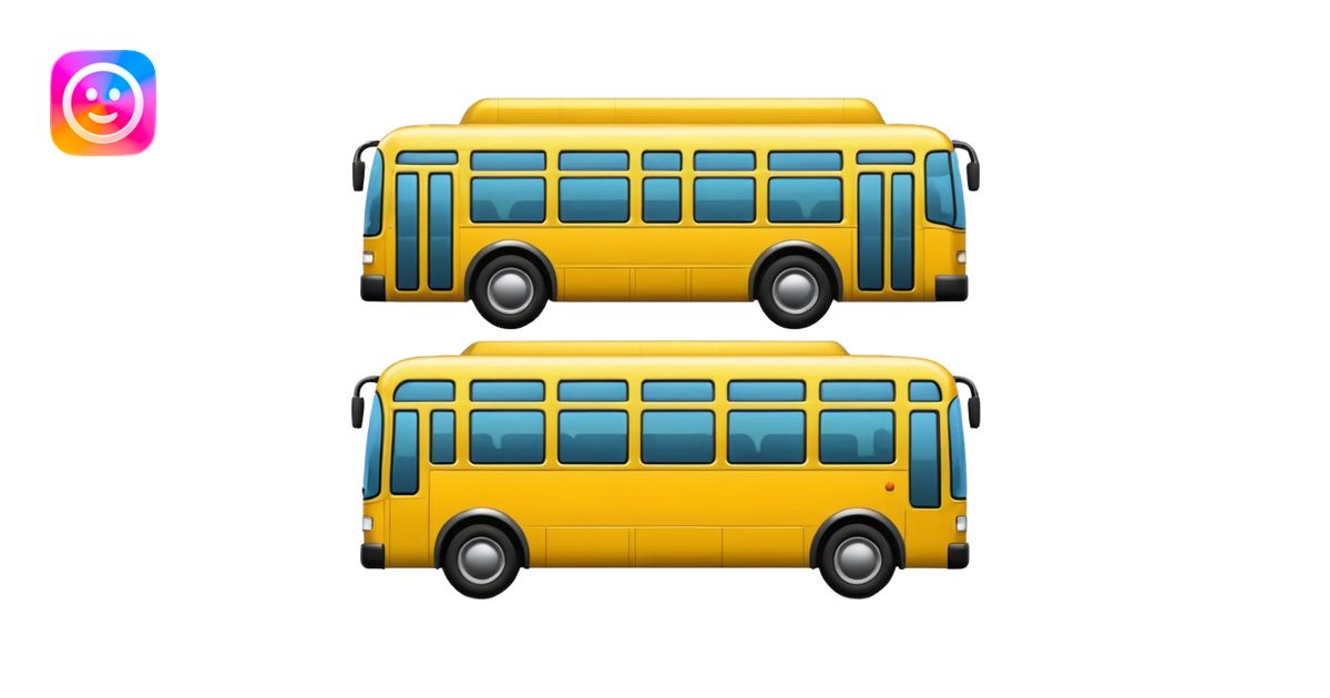 bus emoji | AI Emoji Generator