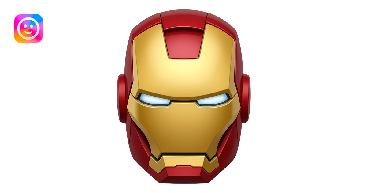 endgame iron man helmet emoji | AI Emoji Generator
