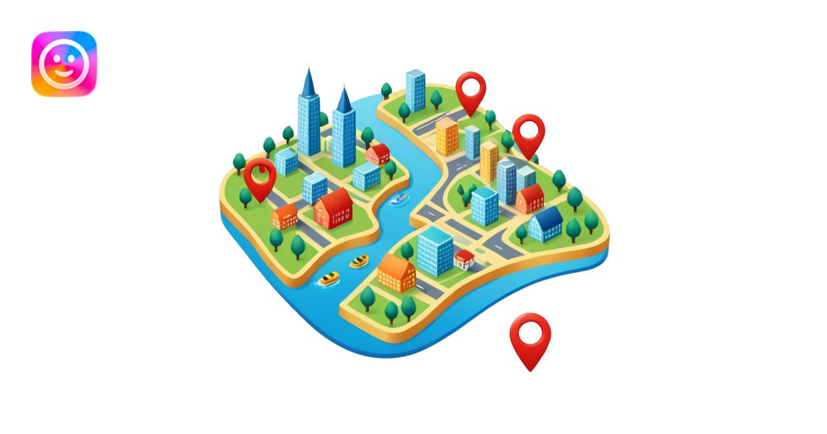 2 gis map emoji | AI Emoji Generator