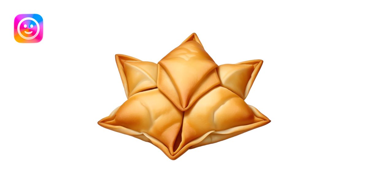 Crab rangoon emoji | AI Emoji Generator