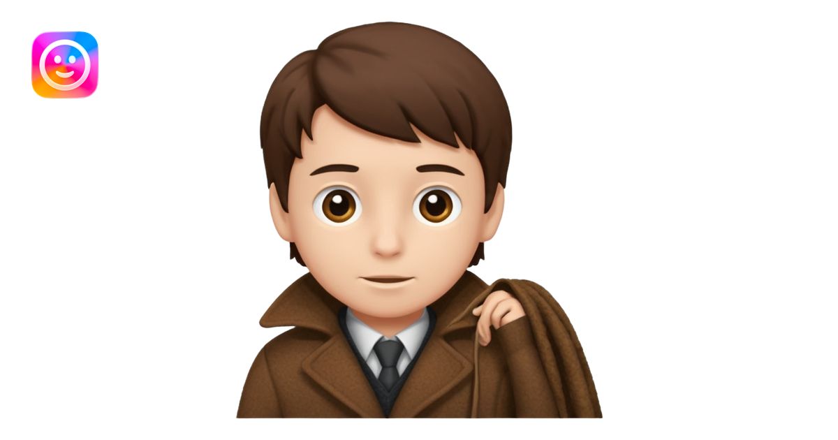 emoji- of a boy putting on his coat emoji | AI Emoji Generator