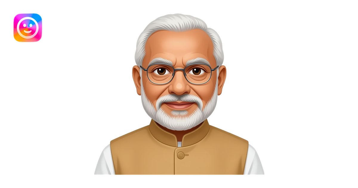 change his face into modi emoji | AI Emoji Generator