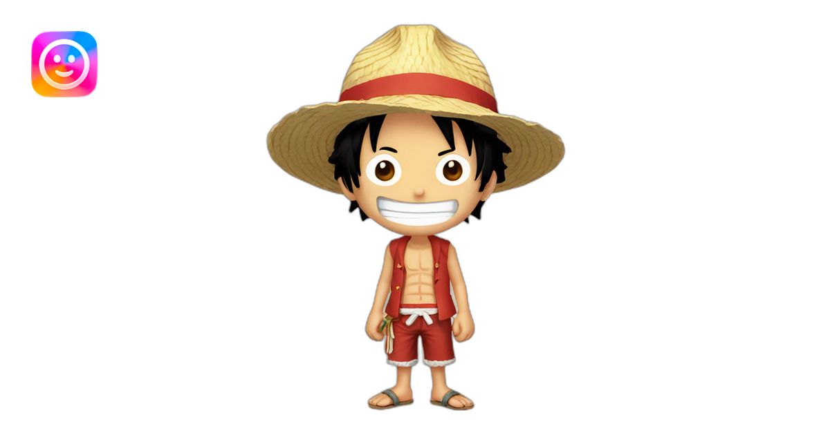Luffy emoji | AI Emoji Generator