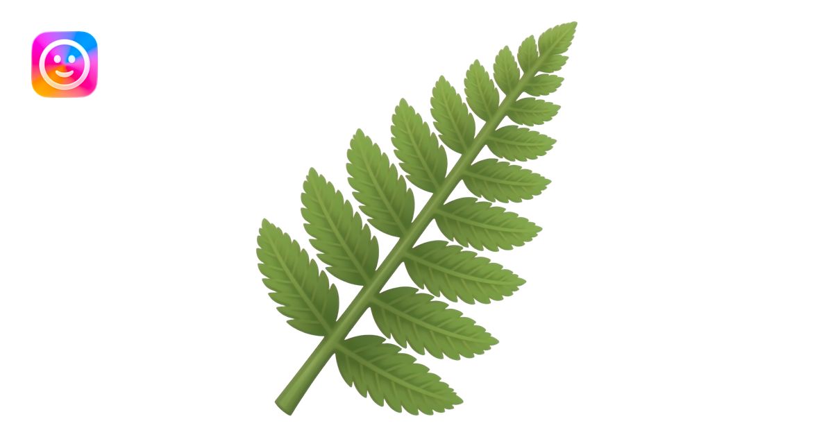 Water fern emoji | AI Emoji Generator