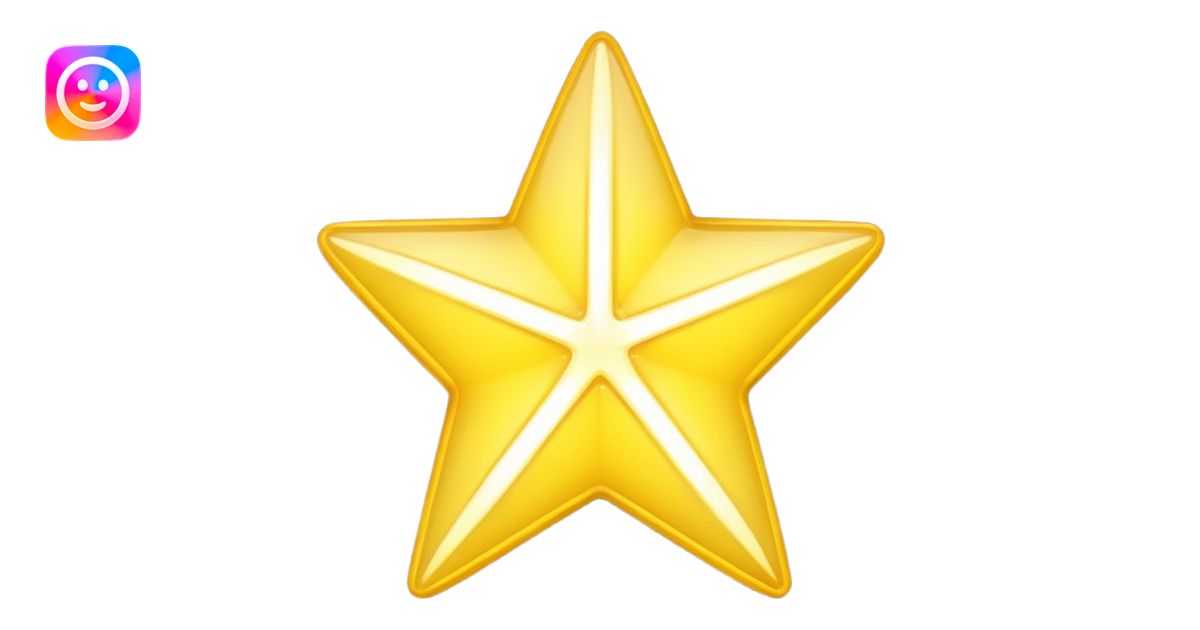 Star emoji | AI Emoji Generator