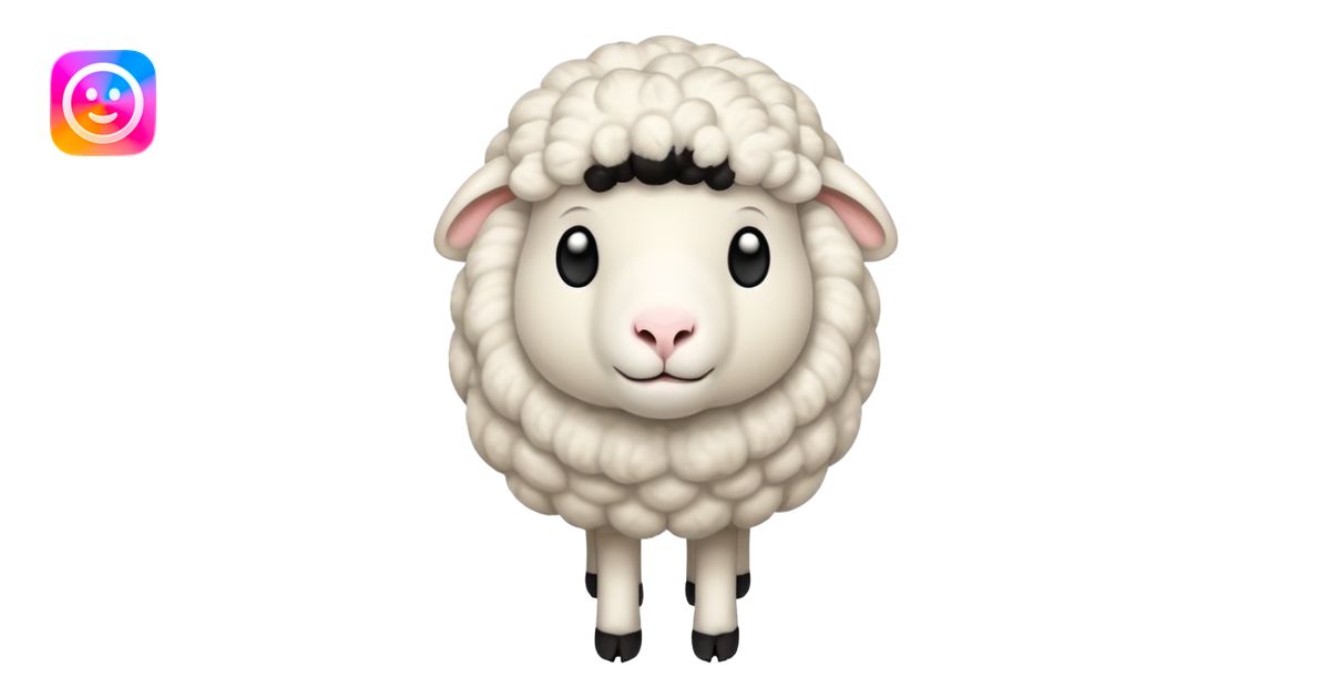 Full body Sheep emoji emoji | AI Emoji Generator